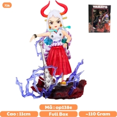Mô Hình OnePiece Yamato chiến đấu chibi - Cao 11cm - rộng 6cm - nặng 110gram - Figure OnePiece -  có hộp màu - N1-K47-T3-S1