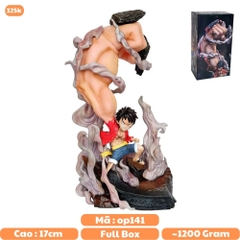 Mô Hình OnePiece Luffy Gear nắm đấm siêu ngầu - Cao 31cm - rộng 17cm - nặng 1kg2 - Figure OnePiece - Có Hộp - N1-K33-T5-S3