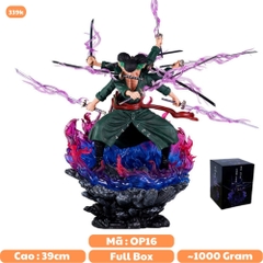 Mô Hình OnePiece Zoro Asura 3 đầu 6 tay siêu ngầu - Cao 39cm - Figure OnePiece - Hộp màu - N1-K37-T3-S1