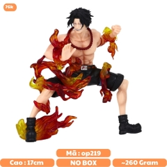 Mô Hình One Piece ACE hỏa quyền chiến đấu - Cao 17cm - ngang 17cm - nặng 270gram - Figure OnePiece - No Box - N1-K54-T2-S1