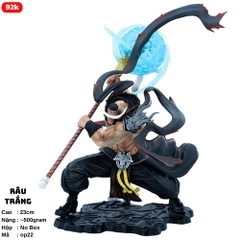 Mô Hình One Piece Râu Trắng trạng thái chiến đấu - cao 23cm - nặng 500gram - Figure One Piece - No Box - (VAT 002-01-80)