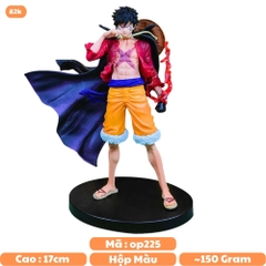 Mô hình One Piece Luffy Haki hoa anh đào - Cao 17cm - nặng 150gram - Figure One Piece - nobox - N1-K37-T1-S8