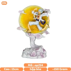 Mô Hình OnePiece Luffy Gear 5 ánh trăng bản nhỏ Bản B - Cao 13.5cm - nặng 125gram - Phụ kiện : có LED , Figure OnePiece - có hộp bìa - N4-K4-BL3