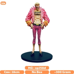 Mô Hình OnePiece doflamingo dáng đứng siêu ngầu Cao : 18cm nặng 300g - One Piece - Bọc Túi Opp - No Box - N1-K37-T2-S9