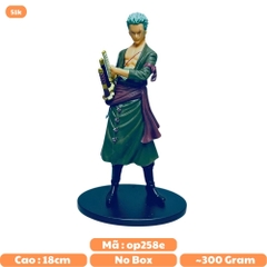 Mô Hình OnePiece zoro dáng đứng cầm kiếm siêu ngầu Cao : 18cm nặng 300g - One Piece - Bọc Túi Opp - No Box - N1-K37-T2-S8