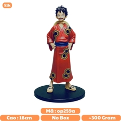 Mô Hình OnePiece Luffy Wano dáng đứng siêu ngầu Cao : 18cm nặng 300g - One Piece - Bọc Túi Opp - No Box - N1-K37-T2-S6