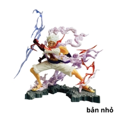 Mô Hình OnePiece Luffy gear 5 tcầm sét chiến đấu - Bản Nhỏ - Cao 11cm - nặng 200gram - Phụ kiện đi kèm : 1 sét cầm tay , Figure OnePiece - có vỏ hộp màu - N4-K4-BL2