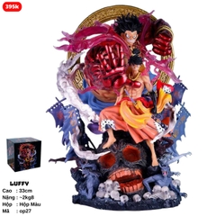 Hàng Loại 1 - Mô Hình OnePiece Luffy gear 4 king fado siêu đẹp cao 33cm - Figure OnePiece - Full box - Hộp màu đẹp - K13-T4-S2,S3