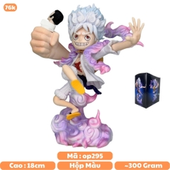 Mô hình OnePiece Luffy gear 5 trạng thái chiến đấu Kizaru - Cao 18cm - nặng 300gram - Figure One Piece - Hộp Màu -  N1-K52-T1-S2
