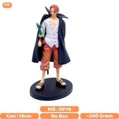 Mô Hình OnePiece Shanks tóc đỏ wano  siêu ngầu cao 18.5cm nặng 210g , Figure OnePiece - No Box - N1-K48-T2-S1
