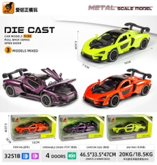 Mô Hình xe oto  McLaren hợp kim , tỉ lệ 1:32- Dài 15cm - rộng 7.1cm - cao 4.2cm - SKU : oto-3251B - ( Vat : 003-01-70 ) -