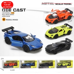 Mô Hình xe đua chất liệu hợp kim , tỉ lệ 1:36 - Dài 12cm - rộng 5cm - cao 4cm - SKU : oto-36121A - ( Vat : 003-01-35 ) - K56-T1-S4-5-6-7