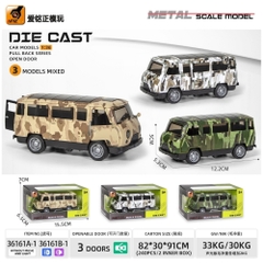 Mô Hình xe oto hợp kim , tỉ lệ 1:36 - Dài 12.2cm - rộng 2.3cm - cao 5cm - K56-T1-S1-2-3 SKU: oto-36161A ( VAT 003-01-35 )