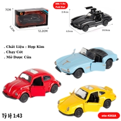 Mô Hình xe Oto đua hợp kim , tỉ lệ 1:43 - Dài 10.8cm - rộng 4.5cm - cao 2.6cm - SKU : oto-4361A - ( Vat : 003-01-20 )
