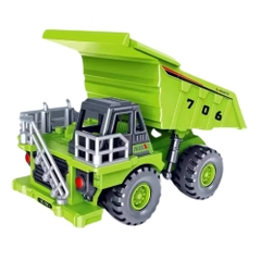 Mô Hình xe ben khai thác mỏ - Dài 12.8cm - rộng 7.1cm - cao 7.2cm - FULL BOX : box màu SKU : oto-706-77 - ( VAT DC002 ) - K82-T2-S6
