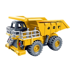 Mô Hình xe ben khai thác mỏ - Dài 12.8cm - rộng 7.1cm - cao 7.2cm - FULL BOX : box màu SKU : oto-706-77 - ( VAT DC002 ) - K82-T2-S6