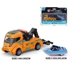 Mô Hình Vỉ Oto Xe Cứu Hộ Tổng Hợp, Chất Liệu Hợp Kim , tỉ lệ 1:64 - SKU : oto-QZ638-A