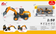 Mô Hình Xe Công Trình Máy khoan , tỉ lệ 1:50 , chất liệu hợp kim và nhựa - Dài 20cm - rộng 7cm - cao 8cm - SKU : oto-ST99-C2A