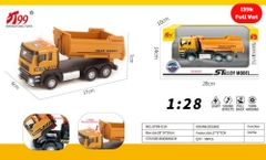 Mô Hình Xe Tải chở vật liệu , tỉ lệ 1:28 , chất liệu hợp kim - Dài 17cm - rộng 6cm - cao 7cm - SKU : oto-ST99-G1A - ( Vat : 003-02-100 ) - K83-T2-S2