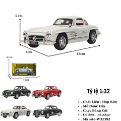 Mô hình xe Ô tô hợp kim cao cấp tỉ lệ 1:32 - SKU : oto-W32392 ( VAT: 003-01-100 )