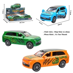 Mô Hình xe thể thao phun khói nhiều màu sắc . Có âm thanh - Dài 20cm - rộng 8.6cm - cao 7.5cm - FULL BOX : box màu SKU : oto-YM-9929F - ( VAT : DC00 ) (T4)