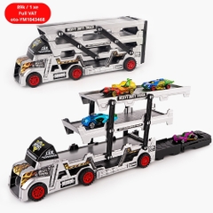 Mô Hình xe container chở xe 3 tầng - SKU : oto-YM1043468 - ( VAT 003-01-50 ) - K53-T5-S2