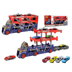 Mô Hình xe container chở xe - SKU : oto-YM447848 - ( VAT 003-01-50 ) K54-T5-S6