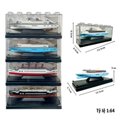 Mô Hình Tàu thuyền tỉ lệ 1:64 chất liệu bằng hợp kim mã SKU : oto-YM905236 - ( VAT : 003-05-20 ) T1-K1-t3-s9,10,11,12