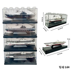 Mô Hình Tàu Sân Bay tỉ lệ 1:64 chất liệu hợp kim - SKU : oto-YM905237 ( VAT : 003-05-20 )T1-k1-t3-s5,6,7,8