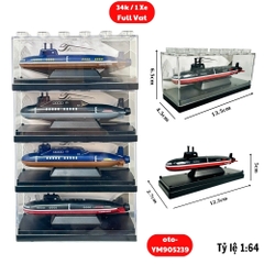 Mô Hình Tàu Ngầm tỉ lệ 1:64 chất liệu hợp kim - SKU : oto-YM905239 - ( VAT : 003-05-20 )T1-k1-t2-s1,2,3,4