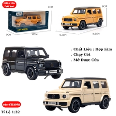 Mô Hình xe oto Mercedes-Benz G-Class hợp kim , tỉ lệ 1:32 - Dài 14.6cm - rộng 6.2cm - cao 6cm - SKU : oto-YZ3207A -( Vat : 003-01-70 )  K56-T3-S2