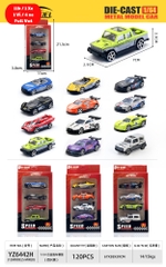 Mô Hình Xe Tổng Hợp tỉ lệ 1:64 - Cao 21cm- Ngang 11cm ( Giá 1 xe - 4 xe 1 vỉ - đặt số lượng 4 ) - Box Màu SKU : oto-YZ6442H - ( Vat : DCM473-10 )