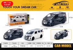 Mô Hình xe oto Toyota Alphard hợp kim , tỉ lệ 1:36 - Dài 12cm - rộng 4.7cm - cao 4.7cm - SKU : oto-YZ902 - ( Vat : 003-01-35 )