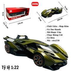 Mô Hình Xe ferrari F1 vàng đồng 1:22 Hợp kim - Có tiếng - đèn pha sáng - Dài 20cm - rộng 9cm - cao 5cm - nặng ~ 700gram - FULL BOX : box màu SKU : oto218 - (VAT: 003-01-180) - K67-T5-S2