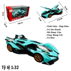 Mô Hình Xe đua F1 xanh ngọc 1:32 Hợp kim - Có tiếng - đèn pha sáng - Dài 15cm - rộng 7cm - cao 4cm - nặng ~ 500gram - FULL BOX : box màu SKU : oto219 - (VAT: 003-01-100) - K70-T4-S12