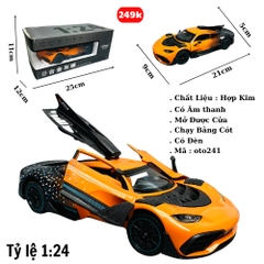 Mô Hình Xe Mercedes AMG ONE cam 1 :24 Hợp kim - Có tiếng - đèn pha sáng - Dài 21cm - rộng 9cm - cao 5cm - nặng ~ 1000gram - FULL BOX : box màu SKU : oto241 - (VAT: 003-01-180) -