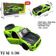 Mô Hình xe Nissan màu xanh nõn chuối - tỉ lệ 1:36 Hợp kim có thể mở cửa - bánh sau chạy cót - Dài 12cm - rộng 5cm - cao 4cm nặng : 200gram - FULL BOX : box màu - SKU : oto25 ( VAT : 003-01-35 ) -K64-T1-S7