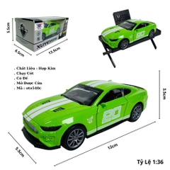 Mô Hình Xe Đua Xanh Lá tỉ lệ 1:36 Hợp kim có thể mở cửa - bánh sau chạy cót - Dài 12.5cm - rộng 5.5cm - cao 3.5cm - nặng : 300gram - FULL BOX : box màu SKU : oto532d - K52-T1-S7