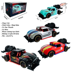 Mô Hình Xe phản lực nhiều màu . Hợp kim - bánh sau chạy cót - tạo khói - Dài 14cm - rộng 6cm - cao 5cm - nặng : 300gram - FULL BOX- oto-YM1046731 - ( VAT : 003-01-50 )