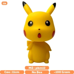 Mô Hình POKEMON Pikachu lắc đầu - Cao 11cm - nặng 100gram - Figure POKEMON No box : bọc túi OPP - N3-K25-T3-S2