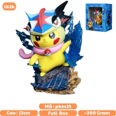 Hàng Cao Cấp - Mô Hình Pokemon pikachu cosplay ninja bản cao cấp - Cao : 12cm - Nặng : 300gram - Figure pokemon - Full Box - N1-K51-T4-S1