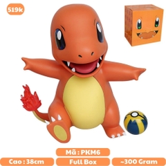 Hàng Loại 1 - Mô Hình POKEMON Charmander - Cao 38cm rộng 35cm - nặng 2kg5 - CÓ BOX - Pokemon - Bộ Pokemon - Có Vỏ Hộp màu N1-K31-T5-S1