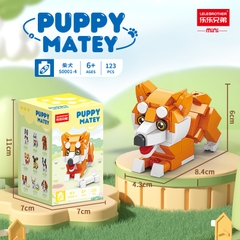 Combo 2 bộ đồ chơi lắp ghép các loại cún yêu 123pcs. SKU: LG-S0001-4-C ( VAT 001-C2-11 ) K114-T1-S4