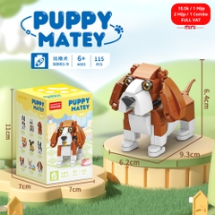Combo 2 bộ đồ chơi lắp ghép các loại cún yêu 115pcs. SKU: LG-S0001-9 ( VAT 001-C2-11 ) K114-T1-S9