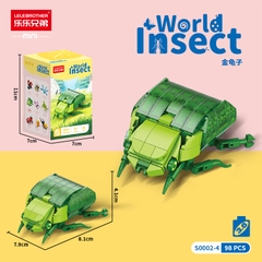 Combo 2 bộ đồ chơi lắp ghép thế giới côn trùng 98pcs. SKU: LG-S0002-4 ( VAT 001-C2-11 ) K122-T2-S4
