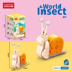 Combo 2 bộ đồ chơi lắp ghép thế giới côn trùng 62pcs. SKU: LG-S0002-8-C ( VAT 001-C2-11 ) K122-T2-S8