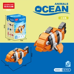 Combo 2 bộ đồ chơi lắp ghép động vật dưới nước 94pcs. SKU: LG-S0003-3 ( VAT 001-C2-11 ) K121-T2-S3