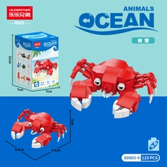 Combo 2 bộ đồ chơi lắp ghép động vật dưới nước 123pcs. SKU: LG-S0003-9 ( VAT 001-C2-11 ) K121-T2-S9