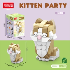 Combo 2 bộ đồ chơi lắp ghép mèo con 116pcs. SKU: LG-S0004-7 ( VAT 001-C2-11 ) K114-T2-S7