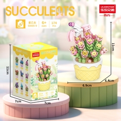 Combo 2 bộ lắp ghép cây Sương rồng 174pcs. SKU: LG-S0005-9 ( VAT 001-C2-11 ) - K120-T2-S9